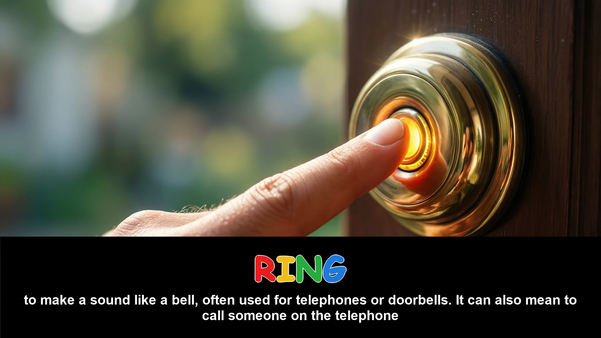 English Illustration for ring